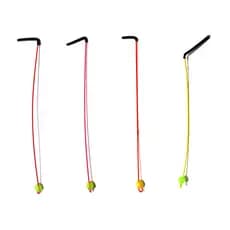 Ponteira Inteligente Dedo Duro Cabo de Aço Miramar para Vara Telescópica Pesca Tilápia / Curimba / Piau - Diversas Cores