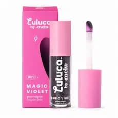 Gloss Mágico Magic Violet Luluca Reage Ao Ph Dos Lábios Criando Cor Personalizada