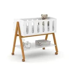 Mini Berço Cesto removível 2 em 1 Caminha Quarto do Bebê Multifuncional e Lindo