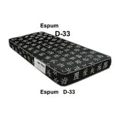 Colchão de Solteiro Espuma D33 Medidas 188x88x12 - Conforto e Durabilidade para seu Quarto