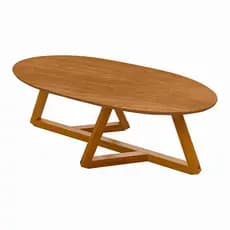 Mesa de Centro Oval Classic Moderna Minimalista