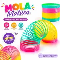 12 Mola Maluca Colorida Arco Íris Brinquedo Menino Menina Presente Lembrancinha