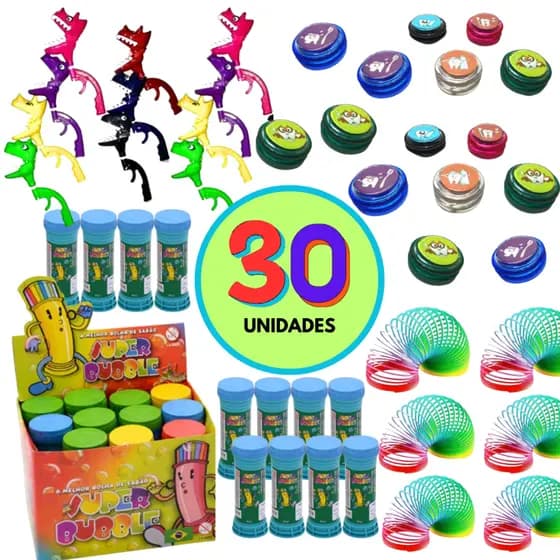 Brinquedos Festa Junina Kit com 30 Unidades