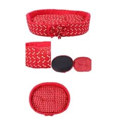 Camas Pet Espuma Europa Oval Laço Cães e Gatos 2- Varias Estampas