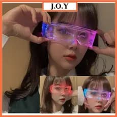 J.O.Y Óculos emissores de luz LED presente de Natal óculos fotográficos de alta tecnologia 005