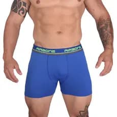 Kit Com 7 cuecas Boxer Plus Size Extra GG