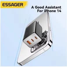 Carregador 67W ultra Rápido tecnologia GaN Carregador USB Tipo C, Carregamento Rápido para Samsung, iPhone