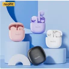 Fone de ouvido sem fio Realfit f1, bluetooth, hifi,