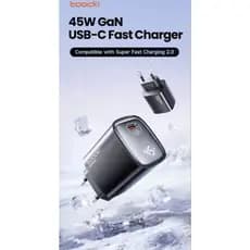 Carregador 45w com display.