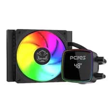 Water Cooler 120mm Pcyes Duley Argb Display 200w Intel Amd