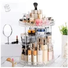 Organizador de Maquiagem e Cosméticos Acrílico Giratório 360º NEW EL SHOP