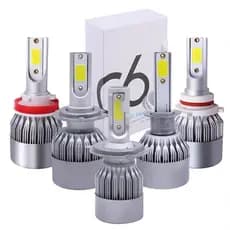 Par de Lâmpadas C6 Super Led 6000K Diversos Modelos Para Carros 24V Ming