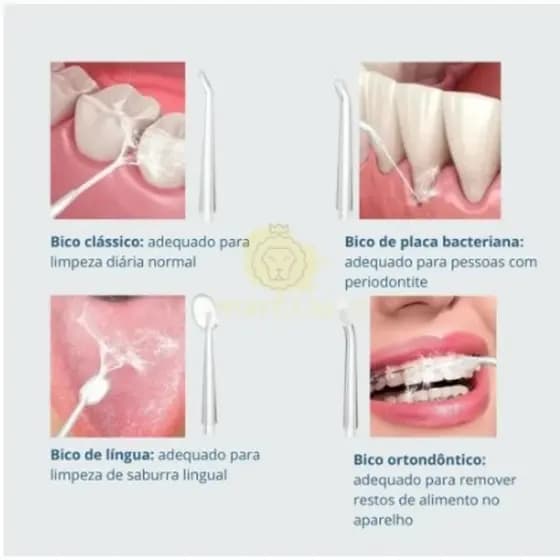 Portable Rechargeable Oral Irrigator Water Jet Effective Cleaning of Teeth and Gums. BEAUTY