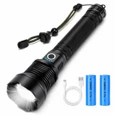 Lanterna Super Potente T9 Ideal Para Acampamento Led P50 ou P90. SP10-BEAUTY