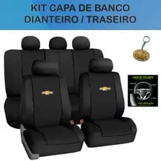 Capa Banco Carro Couro Corsa Celta Prisma Astra Agile onix montana spin