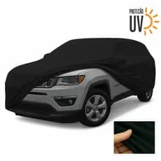 Capa Resistente O Sol Para Carro Jeep Compass Tecido Helanca