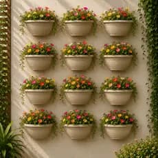 12 Vasos para Plantas Decoração Casa Jardim 1,7 Litros