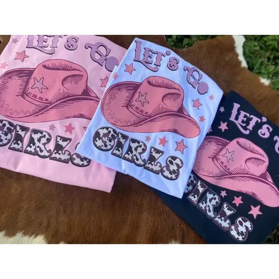 Camiseta Moda Boiadeira 100% Algodao Chapeu Estampada Rodeo