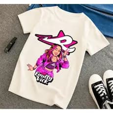 CAMISETA EMILLY VICK GRUPO OS ROSAS INFANTIL JUVENIL MENINA PROMOÇÃO YOUTUBERS T-SHIRT