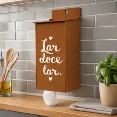 Puxa Saco Organizador De Sacolas Decoração Cozinha Suporte