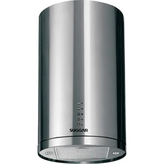 Coifa Ilha Quartzo Redonda 35Cm Inox Tp3521Ix  Suggar 127V