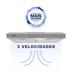 Depurador Exaustor Slim 60Cm Inox DPS162IX Suggar 220V