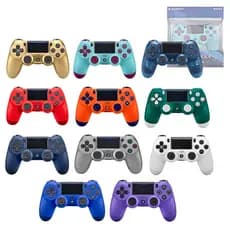 Controle Gamer Com Vibração Doubleshock Bluetooth Compatível com 4º Geração T&Z D4-B Color