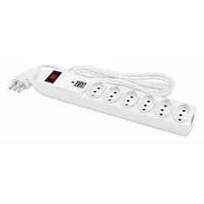 Filtro de Linha com 06 Tomadas e 02 USB Bivolt de 5 Metros Kapbom SL7609