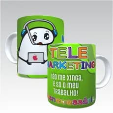 Caneca Personalizada Flork Profissões 2.0 - Diversos Modelos - Florks - Caneca Porcelana - Frases Divertidas
