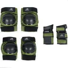 Kit Proteção Esportivo Mormaii Verde/Preto Adulto