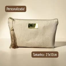 NECESSAIRE PERSONALIZADA - tamanho 21x12cm