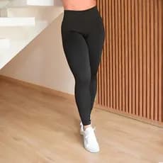 Legging Lisa Modeladora Cós Alto em Suplex de Alta Gramatura Sem Transparência