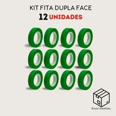 Kits 2 a 12 Unidades Fita Dupla Face 2M Extra Forte Alta Fixação Acrílica Multiuso ENVIO RÁPIDO