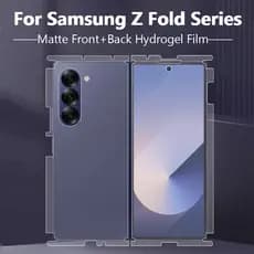 Filme De Hidrogel Fosco Frontal E Traseiro Para Samsung Galaxy Z Fold 7 6 5 4 5G Protetor De Tela Fold6 5 Cobertura Comp