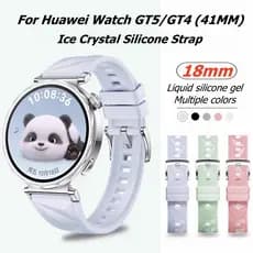 Para Huawei Relógio GT6/GT5/GT5pro/GT4 41mm Pulseira De Silicone Macia GT 5 Pro 42mm Cinto De Substituição 18mm Esportiv