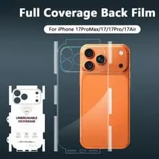 Filme Traseiro Macio Para iPhone 17ProMax/17 Pro/17Air/16 15 Max 14 Plus 13 12 De Hidrogel Película Protetora De Cobertu