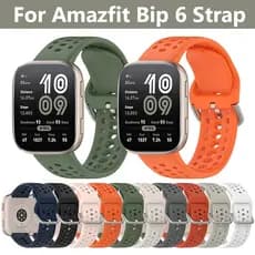 Pulseira De Silicone Macio Para Huami Amazfit Bip Max/6 Braclet Cinto De Substituição