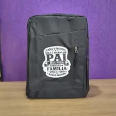 Mochila Dia dos Pais para Notebook 15.6 | Mochila Executiva com USB | Presente para Pai