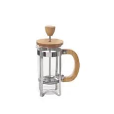 CAFETEIRA PRENSA FRANCESA COM TAMPA E ALÇA BAMBUM 350ML  AF20341 MIMO