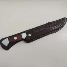 Faca para Churrasco Inox Zebu Barretos com Bainha