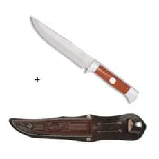 Faca Cp1 Caça Pesca Churrasco Cozinha Doméstica Zebu Barretos + Bainha Original