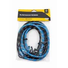 Elástico Extensor Kit 2 Unidades Com Gancho Para Moto Bagagem Carga Alta Resistência