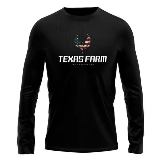 Camiseta Camisa Masculina UV Texas Farm EUA Bandeira Asas Country Agro Novidade