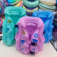 Boia Colete Inflável Infantil Piscina Praia Lago Flutuador Salva Vidas Ideal Criança e Bebê 10 a 50 kg ref: MY