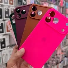 Capa Capinha Para IPhone 17 17Pro 17ProMax  Silicone Aveludada C/ Proteção na Câmera Fechada Case