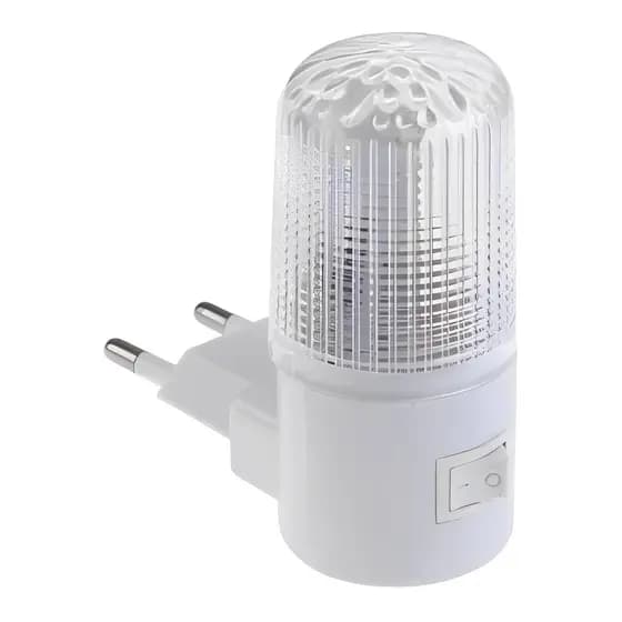 Mini Luminária Abajur De Tomada Luz Noturna Led Bivolt Quarto Bebê