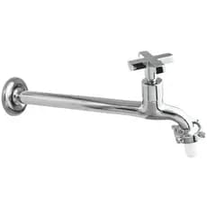 Torneira Para Tanque/Cozinha 100% Metal 1/4 De Volta Modelo C22 Com Bico