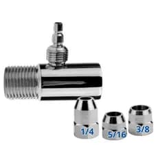 Adaptador Para Filtro Purificador Bebedouro Universal Metal Para Torneira - Europa/Consul/Electrolux
