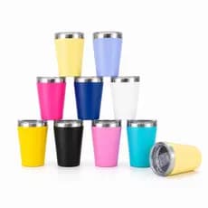 Copo Térmico MS981 Inox 360ml Parede Dupla