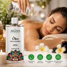 Óleo de Massagem Corporal e Lubrificante Intimo Natural SEM CHEIRO